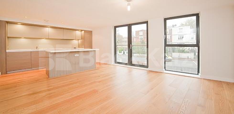 Modern contemporary bright one bed with wood floors and a modern kitchen Camden Road, Camden
